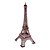 Torre Eiffel Paris Decorativa Metal 25cm - Imagem 3