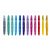 Giz Retrátil Mega GEL Color Tris 12 Cores Metálicas - Imagem 2