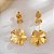 Brinco Golden Flower - Imagem 8