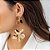 Brinco Golden Flower - Imagem 3