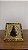 Nicho Nossa Senhora Aparecida Dourado 9x9cm - Imagem 1