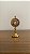 Ostensório dourado Resplendor JHS médio 8cm - Imagem 1