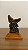 Estatueta São Miguel (mini) base Madeira - Imagem 1