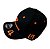 Boné McLaren Preto com Detalhes Laranja – Nº 4 - Imagem 2