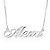 Colar com Nome Personalizado / Nome Simples - Prata 925 - Imagem 1