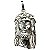 Pingente Face de Cristo Grande - Prata 925 - Imagem 1