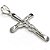 Pingente Crucifixo Abaloado - Prata 925 - Imagem 1