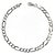 Pulseira Masculina 3x1 - 5,5mm - Prata 925 - Imagem 1
