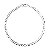 Pulseira Masculina  3x1- 3mm - Prata 925 - Imagem 1