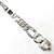 Pulseira Masculina com Chapa 3x1 - 10mm - Prata 925 - Imagem 3