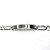 Pulseira Masculina com Chapa 3x1 - 10mm - Prata 925 - Imagem 1