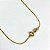 Colar ponto de Luz - Banhada a Ouro 18k - Imagem 3