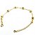 PULSEIRA ESFERAS BANHADA A OURO - Imagem 2