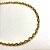 Corrente Elo Cadeado 3mm - Banhada a Ouro 18k - Imagem 2