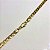 Corrente elo 1X1 -  4MM  - Banhada A Ouro 18k - Imagem 3