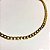 Corrente elo 1X1 -  4MM  - Banhada A Ouro 18k - Imagem 2