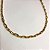 Corrente Elo Cadeado 3MM x 70 cm - Banhada a Ouro 18k - Imagem 2