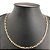 Corrente Elo Cadeado 3MM x 70 cm - Banhada a Ouro 18k - Imagem 1