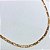 Corrente Elo 3X1 2mm - Banhada a Ouro 18k - Imagem 2