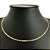 Corrente Elo 3X1 2mm - Banhada a Ouro 18k - Imagem 1