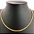 Colar Rabo de Rato 45 cm - Banhado a Ouro 18k - Imagem 1