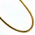 Colar Rabo de Rato 45 cm - Banhado a Ouro 18k - Imagem 2