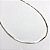 Corrente Lacraia 1,1 mm x 45 cm - Prata 925 - Imagem 2