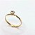 Anel Solitário Delicate - Ouro 18K - Imagem 2