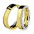 PAR DE ALIANÇAS BODAS 6MM ESLÔVENIA - OURO 18K - Imagem 1