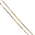 Corrente Cartier 0.4mm x 70cm  Ouro 18k - Imagem 2