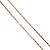 Corrente Cartier 1mm x 60cm Ouro 18k - Imagem 2