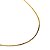 Corrente Piastrine 0.4 mm x 70 cm - Ouro 18k - Imagem 1
