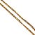 Corrente 3x1 Masculina 3.0mm x 60cm - Ouro 18k - Imagem 2