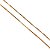 Corrente Veneziane 0.7mm x 60cm - Ouro 18k - Imagem 2