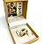 Par de Aliança 7mm Com 1 Pedra Central - Malta Ouro 18k - Imagem 4