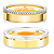 Par de Alianças San Marino 5mm - Cravejada com zirconias - Ouro 18k - Imagem 2