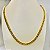 Corrente Elo Duplo 5,5mm x 65 cm - Ouro 18k - Imagem 2