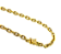 Corrente Elo Cadeado 5,5mm x 60 cm - Ouro 18k - Imagem 1
