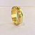 Par de Alianças 6mm - Chade - Ouro 18k - Imagem 2