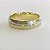 Par de Aliança 5mm com Friso Central - Togo - Ouro 18k - Imagem 1