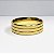 Par de Alianças 6mm - Austrália - Ouro 18k - Imagem 1