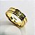 Par de Alianças 6mm com Pedras de Zircônia - Camarões - Ouro 18k - Imagem 2