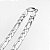 Corrente Masculina 3x1 - 6mm x 30cm - Prata 925 - Imagem 4
