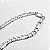 Corrente Masculina 3x1 - 5mm x 29cm - Prata 925 - Imagem 2
