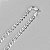 Corrente Grummet (1x1) - 4mm x 35cm - Prata 925 - Imagem 2