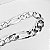 Corrente Masculina 3x1 - 12mm x 35cm - Prata 925 - Imagem 2