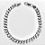 Pulseira Masculina Elo 1x1 - 6mm - Prata 925 - Imagem 1
