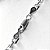 Pulseira Masculina - Elo cadeado 4mm - Prata 925 - Imagem 3