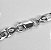 Pulseira Masculina 5mm - Elo 3x1 - Prata 925 - Imagem 3