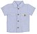 Camisa Mc Denim Boy Azul Grow Up - 410079 - Imagem 1